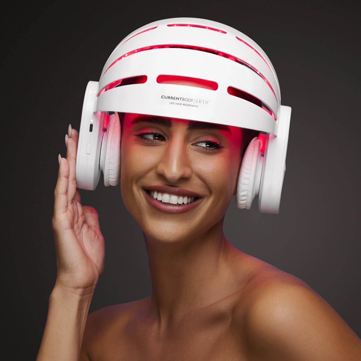 LED Hair Growth Helmet | Red Light Therapy for Hair Loss | CurrentBody