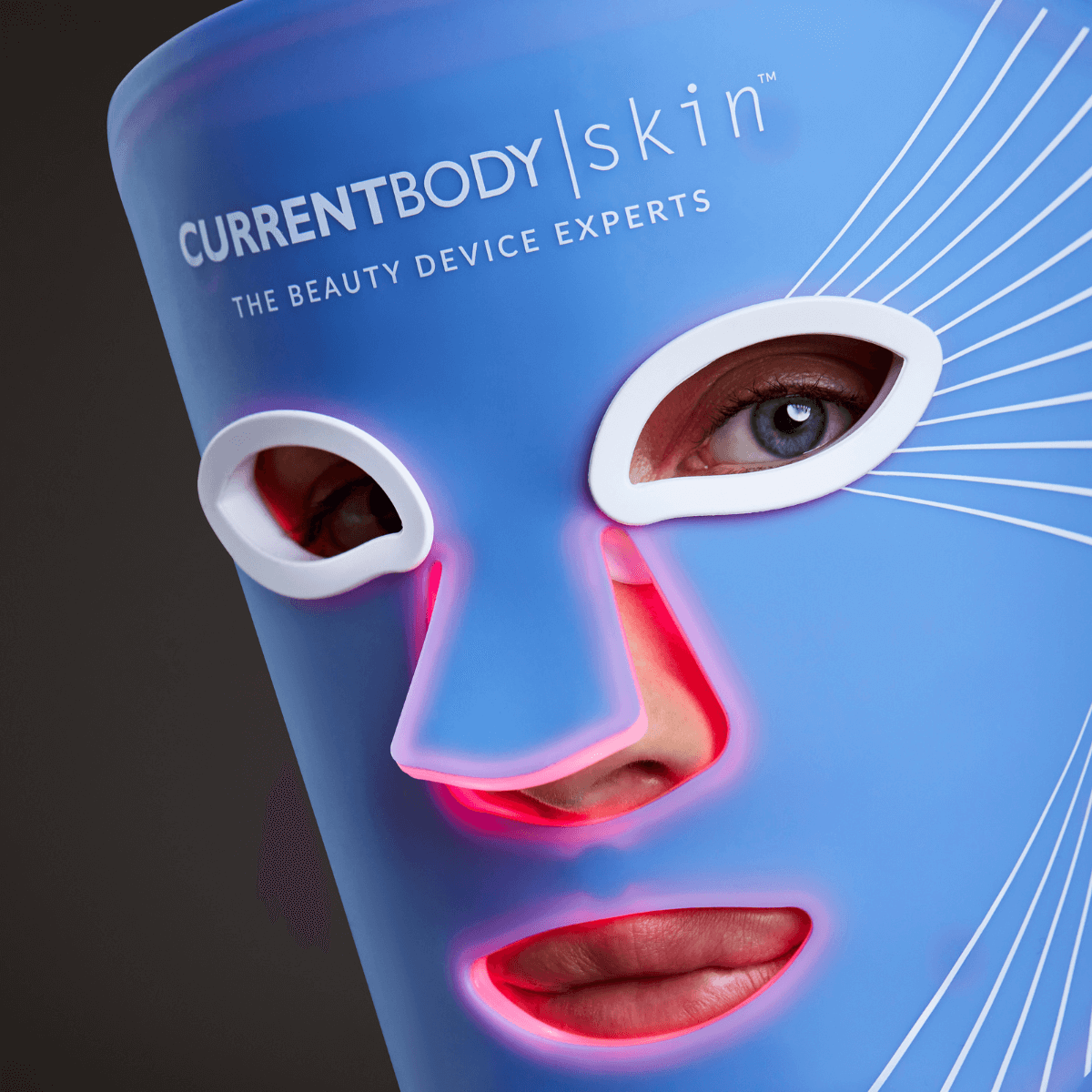 Blue LED Light Therapy Face Mask For Acne | CurrentBody Skin