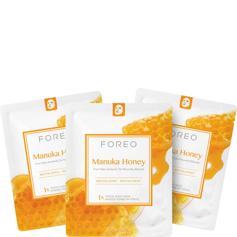FOREO Manuka Sheet | Face Revitalizing Honey CurrentBody Mask